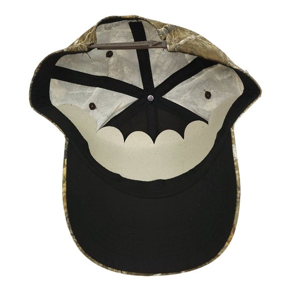 Realtree Edge Camo Embroidered Antlers Logo Snapback Cap Trucker Hunter Hat NEW - Picture 5 of 12